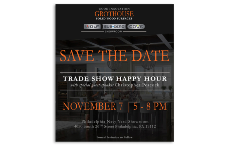 Grothouse Event Save the Date Design