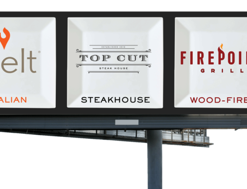 Restaurants Double Billboard Design – Right Side