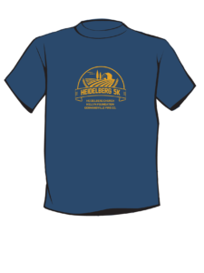 Heidelberg 5k Charity Event T Shirt Design