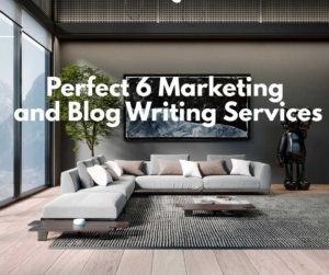 A luxury living room showing luxury blog services.
