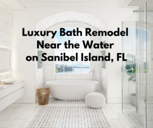 A white spa-like bathroom