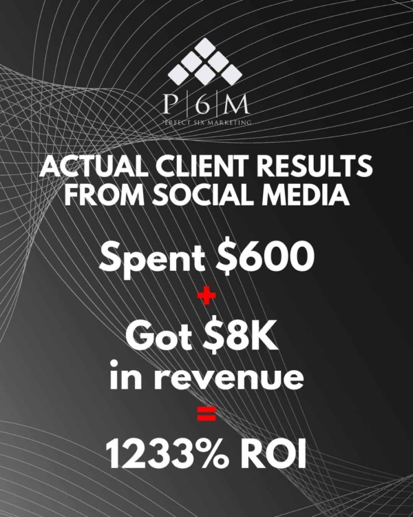 Black and white graphic showing results.