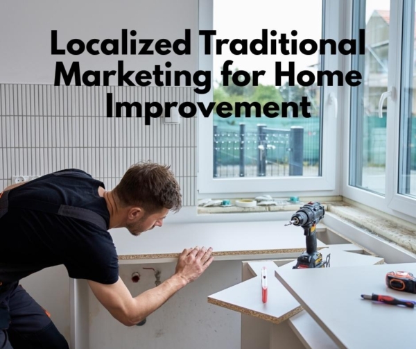 A carpenter cutting plywood for marketing ad.
